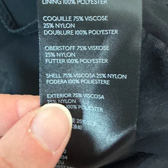 Anthropologie Francie Floral Velvet Dress Black Size 8 - Picture 9 of 9